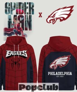 Philadelphia Eagles x Spider Man Brand New Day 2026 Hoodie