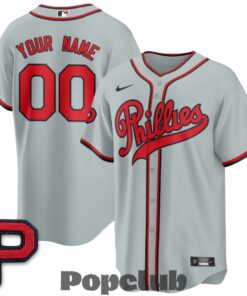 Philadelphia Phillies 2026 Field of Dreams Stadium Custom Baseball Jersey Philadelphia Phillies 2026 Field of Dreams Stadium Custom Baseball Jersey