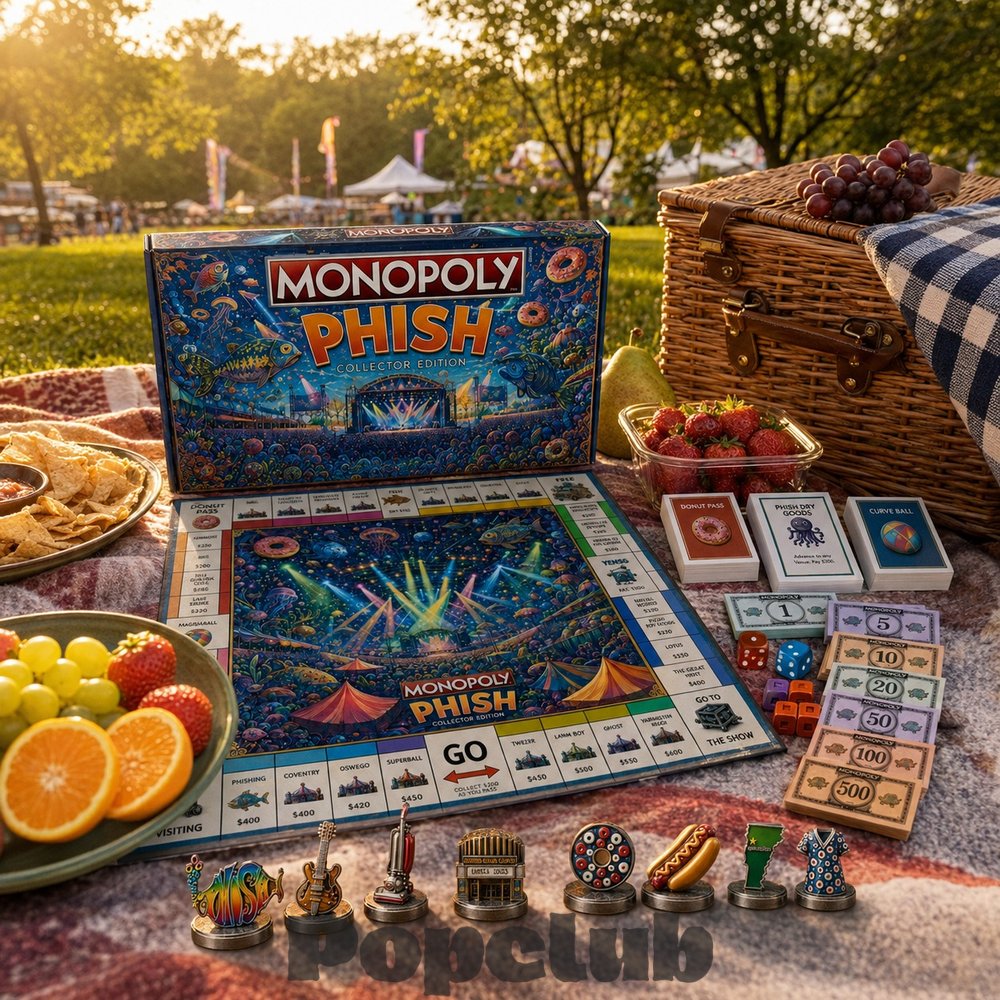 Phish Rock Band Monopoly Board Game Phish Rock Band Monopoly Board Game