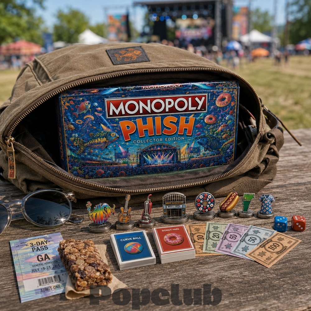 Phish Rock Band Monopoly Board Game Phish Rock Band Monopoly Board Game