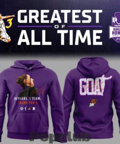 Phoenix Mercury Diana Taurasi-Ring of Honor “Greatest of All Time” Hoodie
