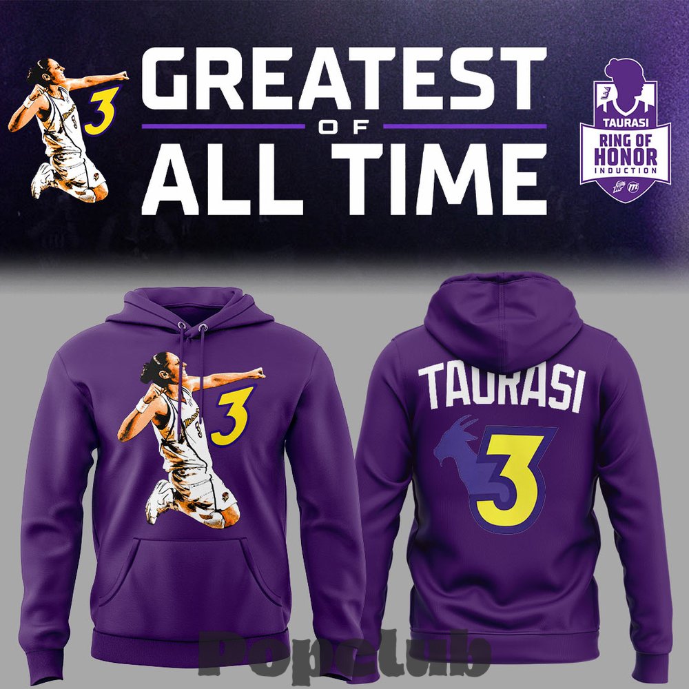 Phoenix Mercury Diana Taurasi-Ring of Honor “Greatest of All Time” Hoodie Phoenix Mercury Diana Taurasi-Ring of Honor “Greatest of All Time” Hoodie