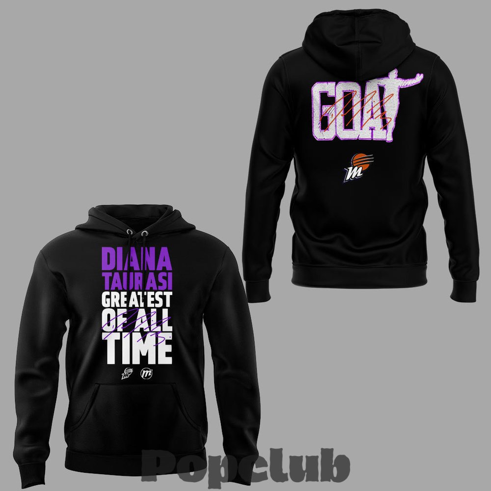 Phoenix Mercury Diana Taurasi-Ring of Honor “Greatest of All Time” Hoodie Phoenix Mercury Diana Taurasi-Ring of Honor “Greatest of All Time” Hoodie