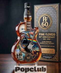 Pink Floyd 60th Anniversary Guitar-shaped Whiskey Decanter Pink Floyd 60th Anniversary Guitar-shaped Whiskey Decanter