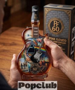 Pink Floyd 60th Anniversary Guitar-shaped Whiskey Decanter