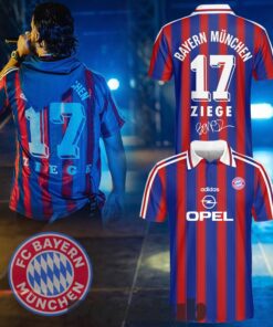 RAF Camora & Bonez MC Vintage Bayern Munich Jersey