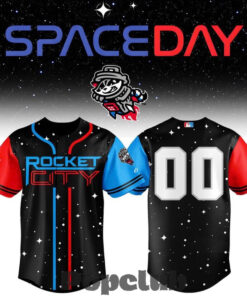 Rocket City Trash Pandas x Space Night 2026 Custom Baseball Jersey