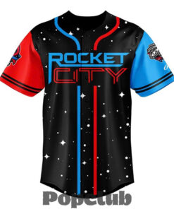 Rocket City Trash Pandas x Space Night 2026 Custom Baseball Jersey
