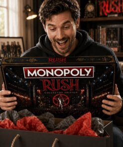 Rush Rock Band Monopoly Board Game