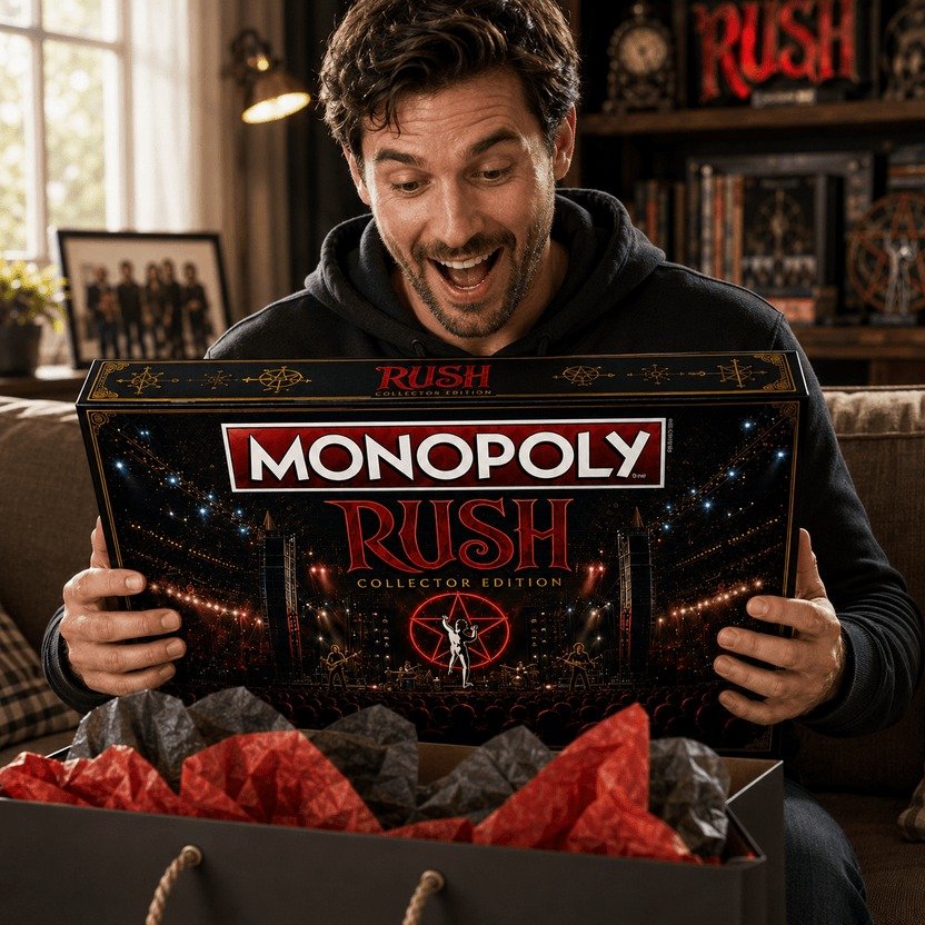 Rush Rock Band Monopoly Board Game Rush Rock Band Monopoly Board Game