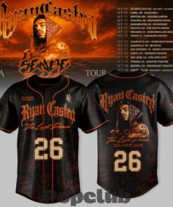Ryan Castro The Last Dance USA Tour 2026 Baseball Jersey