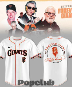 San Francisco Giants 39 Years Mike Krukow Forever Giants Baseball Jersey San Francisco Giants 39 Years Mike Krukow Forever Giants Baseball Jersey