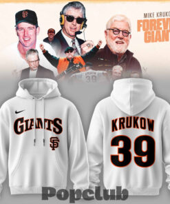 San Francisco Giants 39 Years Mike Krukow Forever Giants Hoodie