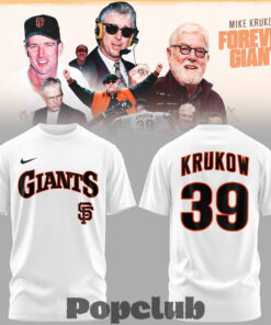 San Francisco Giants 39 Years Mike Krukow Forever Giants T-Shirt