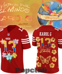 San Francisco 49ers x Karol G Signature Football Jersey