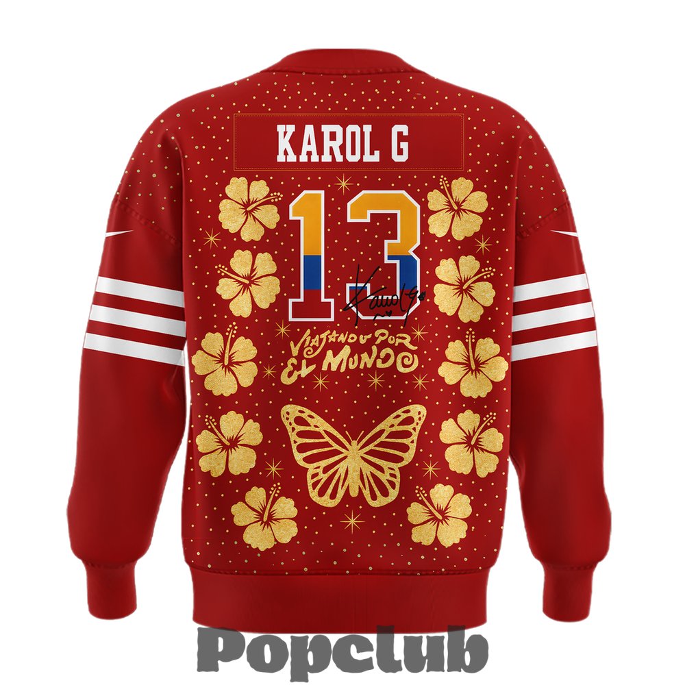 San Francisco 49ers x Karol G Signature Sweatshirt San Francisco 49ers x Karol G Signature Sweatshirt