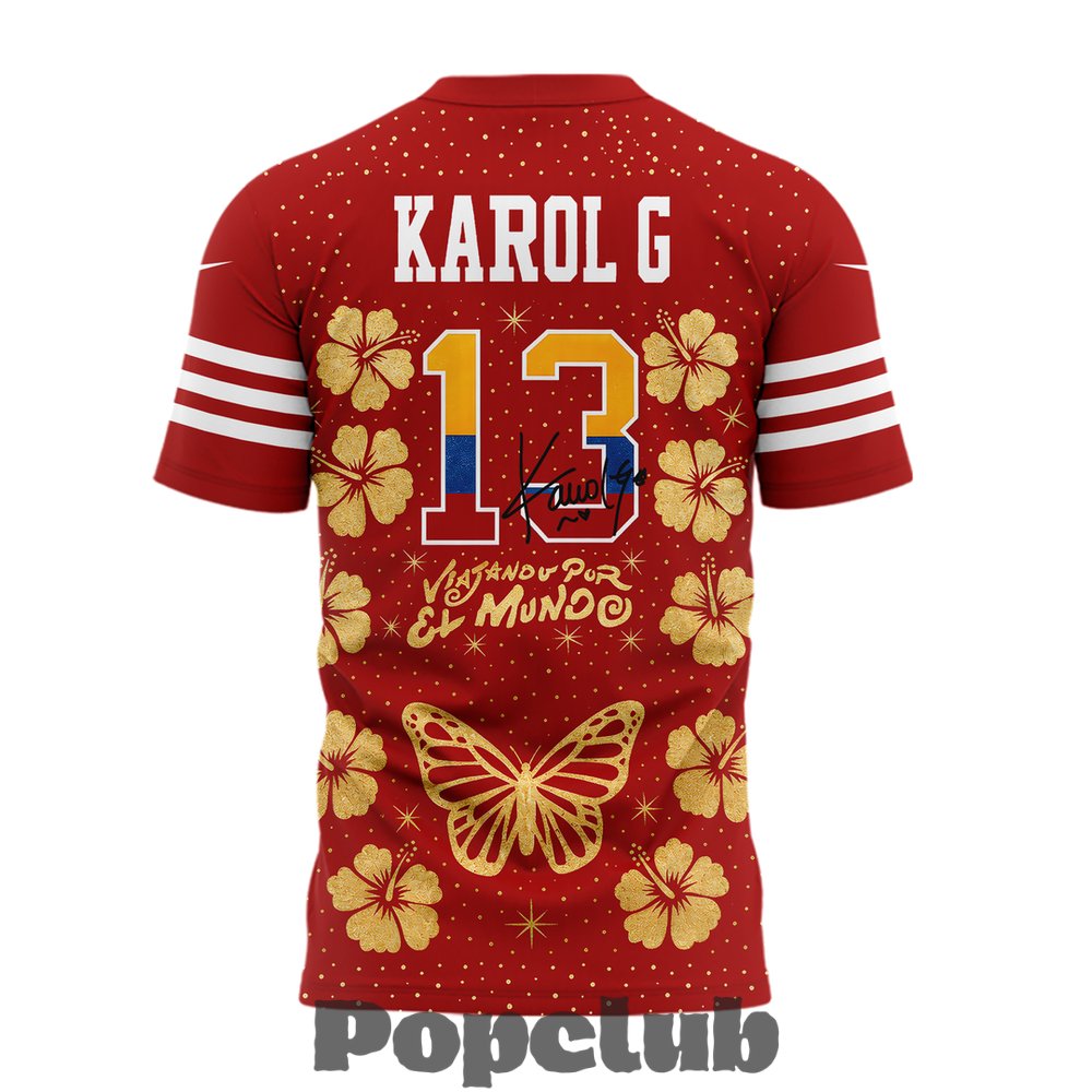 San Francisco 49ers x Karol G Signature T-Shirt San Francisco 49ers x Karol G Signature T-Shirt