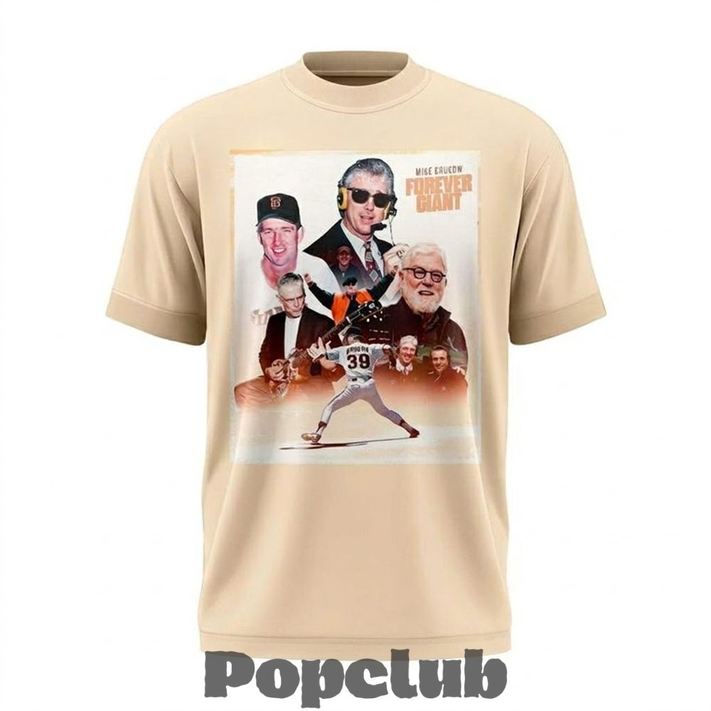 San Francisco Giants Mike Krukow Forever Giant Tribute T-Shirt San Francisco Giants Mike Krukow Forever Giant Tribute T-Shirt