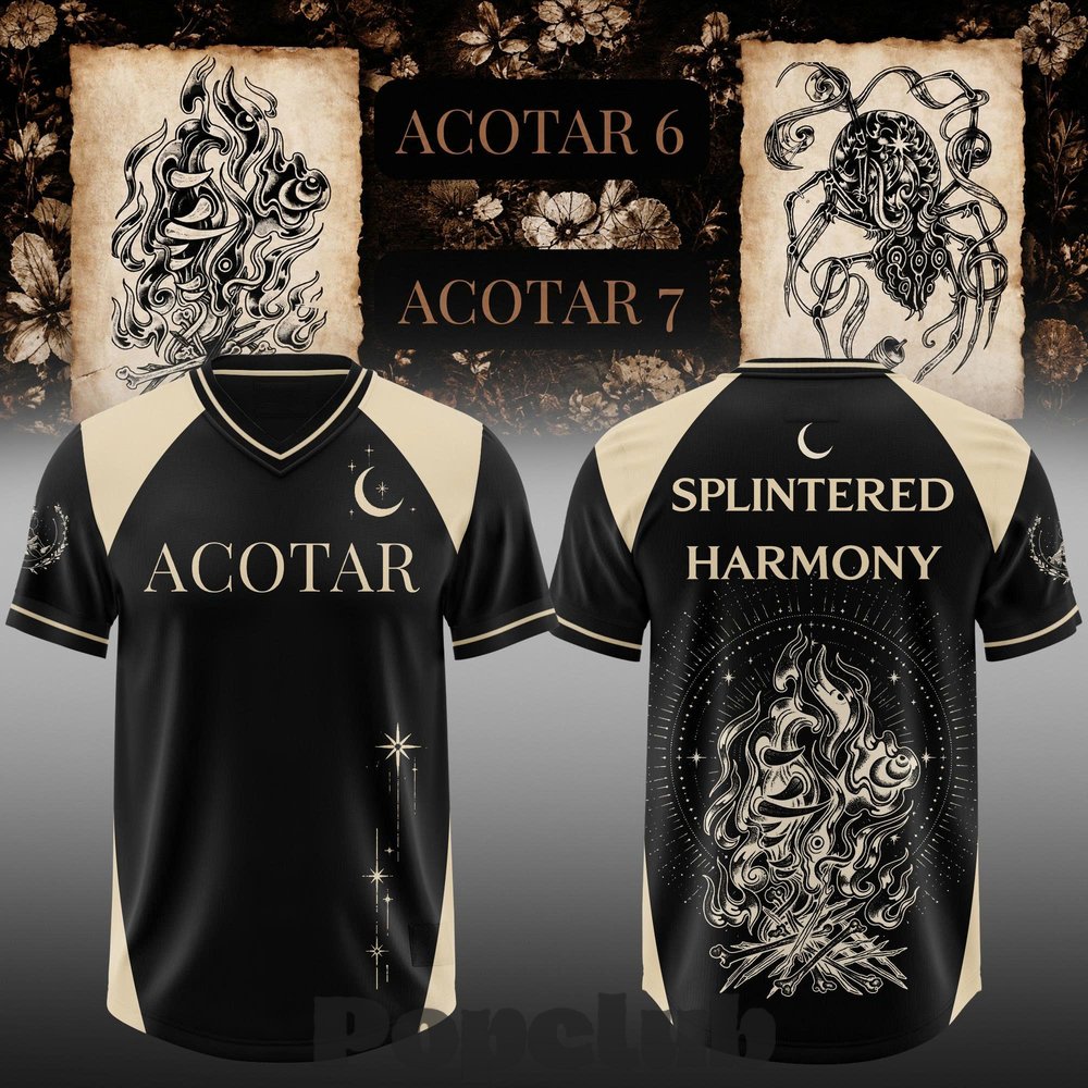 Sarah J. Maas Splintered Harmony Football Jersey Sarah J. Maas Splintered Harmony Football Jersey