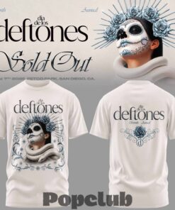 Seventh Annual Dia De Los Deftones Celestial Gothic T-Shirt