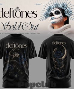 Seventh Annual Dia De Los Deftones Celestial Gothic T-Shirt