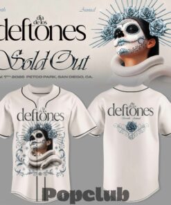 Seventh Annual Dia De Los Deftones Dark Surrealist Art Baseball Jersey