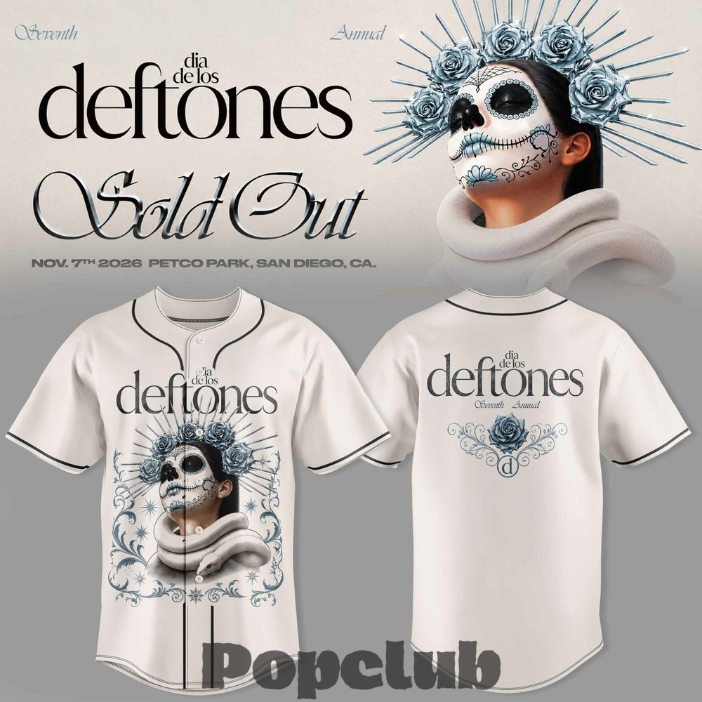Seventh Annual Dia De Los Deftones Dark Surrealist Art Baseball Jersey Seventh Annual Dia De Los Deftones Dark Surrealist Art Baseball Jersey