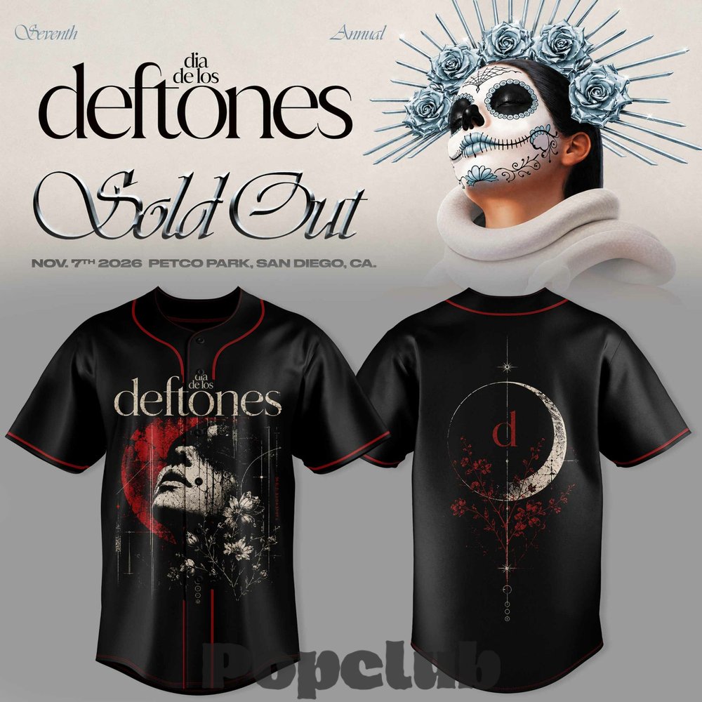 Seventh Annual Dia De Los Deftones Dark Surrealist Art Baseball Jersey Seventh Annual Dia De Los Deftones Dark Surrealist Art Baseball Jersey