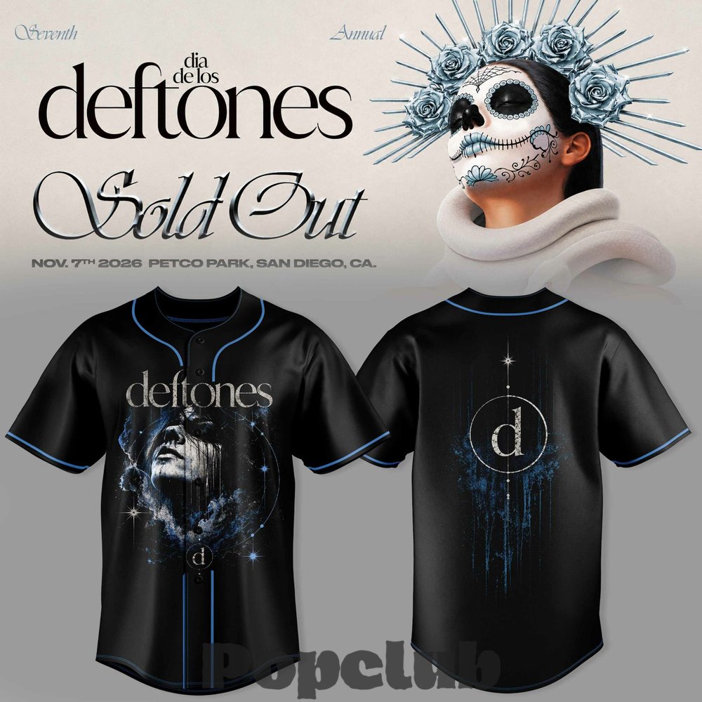 Seventh Annual Dia De Los Deftones Dark Surrealist Art Baseball Jersey Seventh Annual Dia De Los Deftones Dark Surrealist Art Baseball Jersey