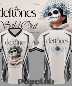 Seventh Annual Dia De Los Deftones Floral Vines Football Jersey
