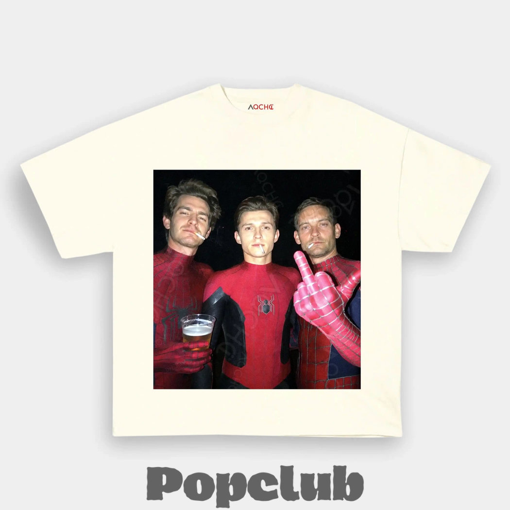 Spider-Man Assemble Middle Finger Tee Spider-Man Assemble Middle Finger Tee