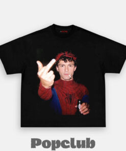 Spider-Man Super Hero After Hours Middle Finger T-Shirt