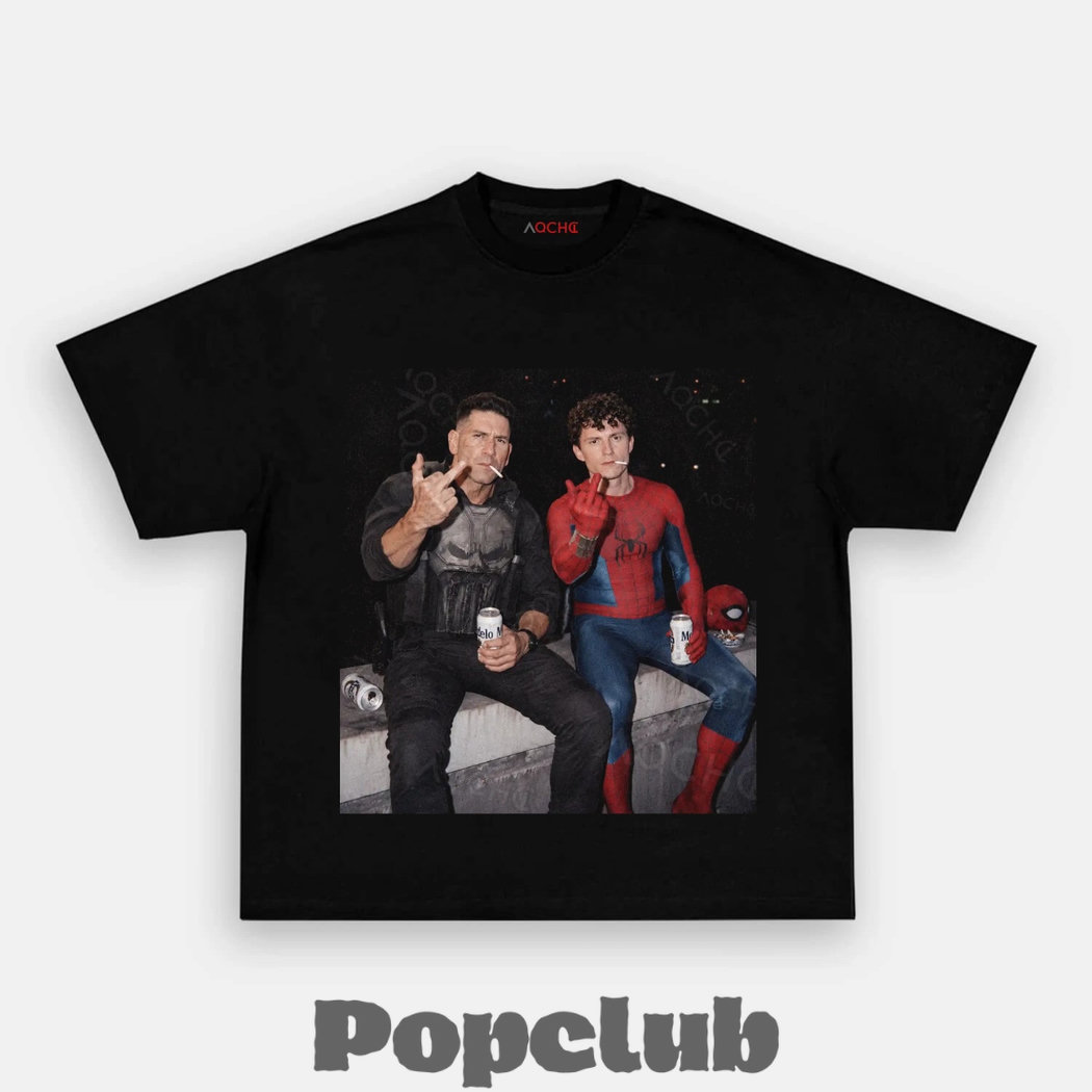 Spider-Man x The Punisher After Hours Smoke Tee Spider-Man x The Punisher After Hours Smoke Tee