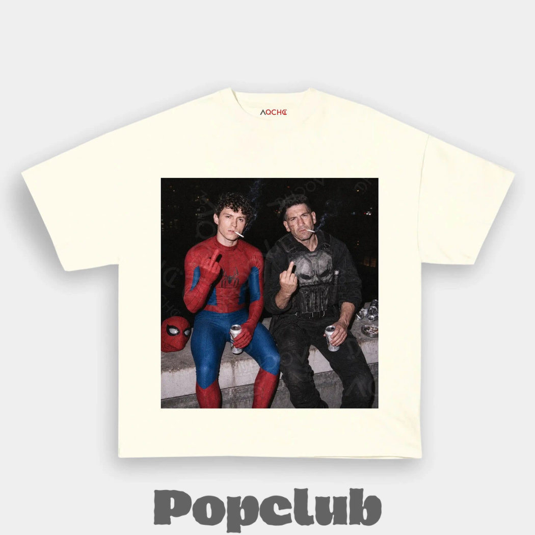 Spider-Man x The Punisher After Hours Smoke Tee Spider-Man x The Punisher After Hours Smoke Tee