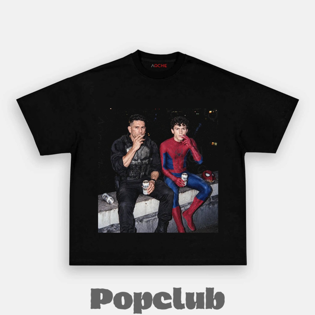 Spider-Man x The Punisher After Hours Smoke Tee Spider-Man x The Punisher After Hours Smoke Tee