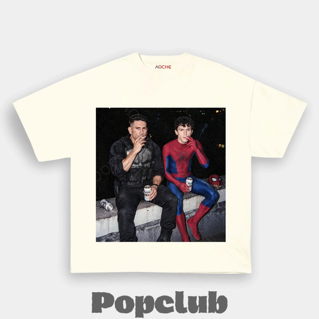 Spider-Man x The Punisher After Hours Smoke Tee Spider-Man x The Punisher After Hours Smoke Tee