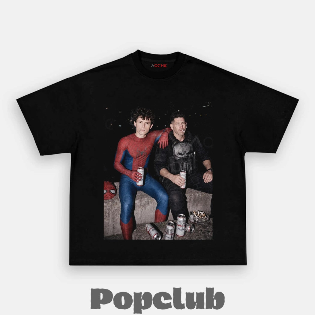 Spider-Man x The Punisher After Hours Smoke Tee Spider-Man x The Punisher After Hours Smoke Tee