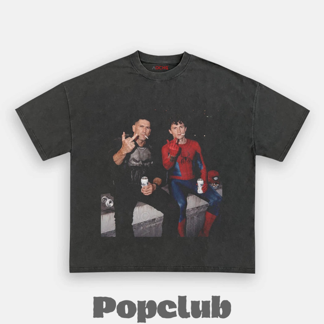 Spider-Man x The Punisher After Hours Smoke Tee Spider-Man x The Punisher After Hours Smoke Tee