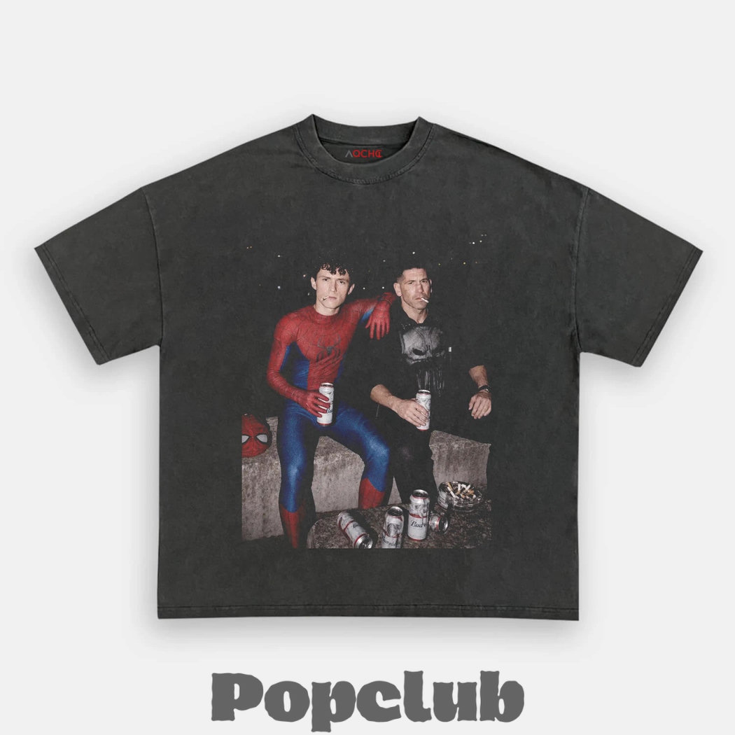Spider-Man x The Punisher After Hours Smoke Tee Spider-Man x The Punisher After Hours Smoke Tee
