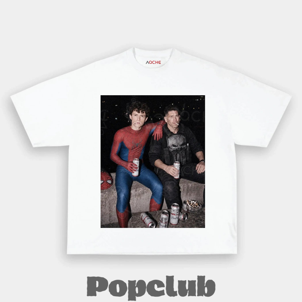 Spider-Man x The Punisher After Hours Smoke Tee Spider-Man x The Punisher After Hours Smoke Tee
