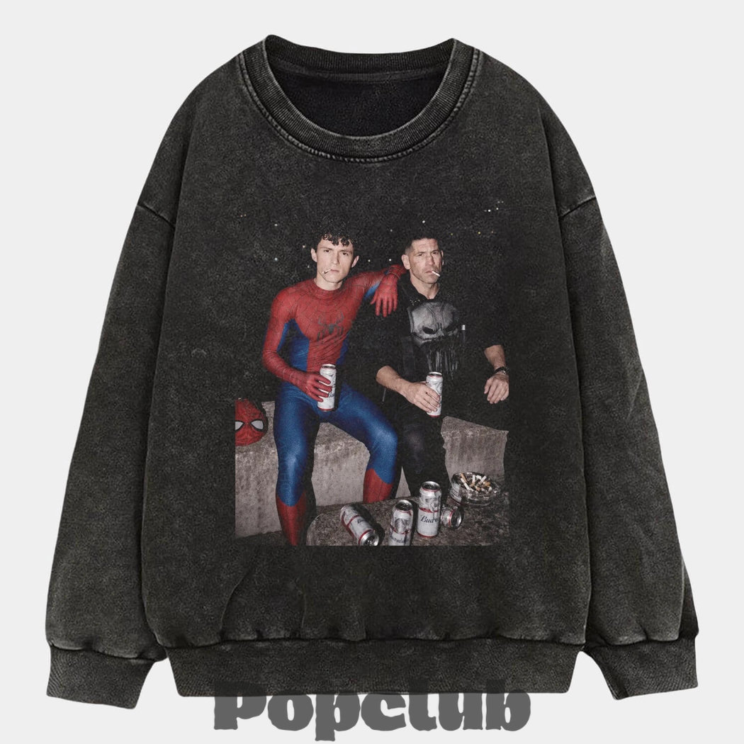 Spider-Man x The Punisher After Hours Smoke Tee Spider-Man x The Punisher After Hours Smoke Tee