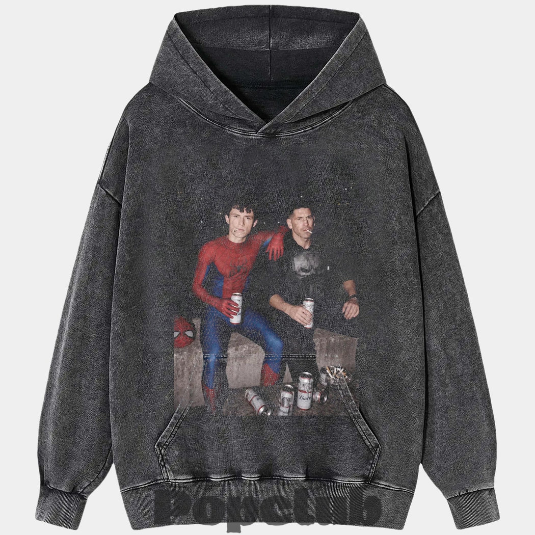 Spider-Man x The Punisher After Hours Smoke Tee Spider-Man x The Punisher After Hours Smoke Tee