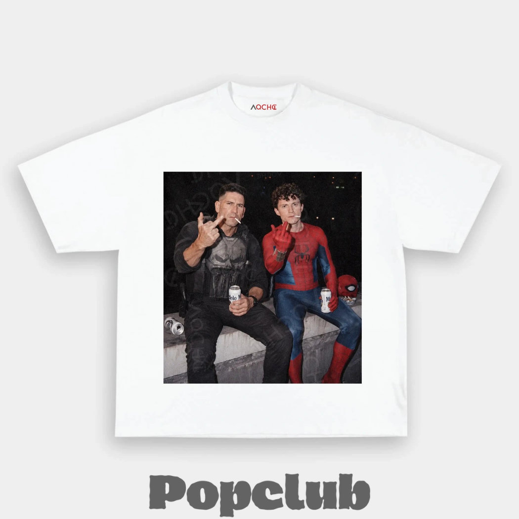 Spider-Man x The Punisher After Hours Smoke Tee Spider-Man x The Punisher After Hours Smoke Tee