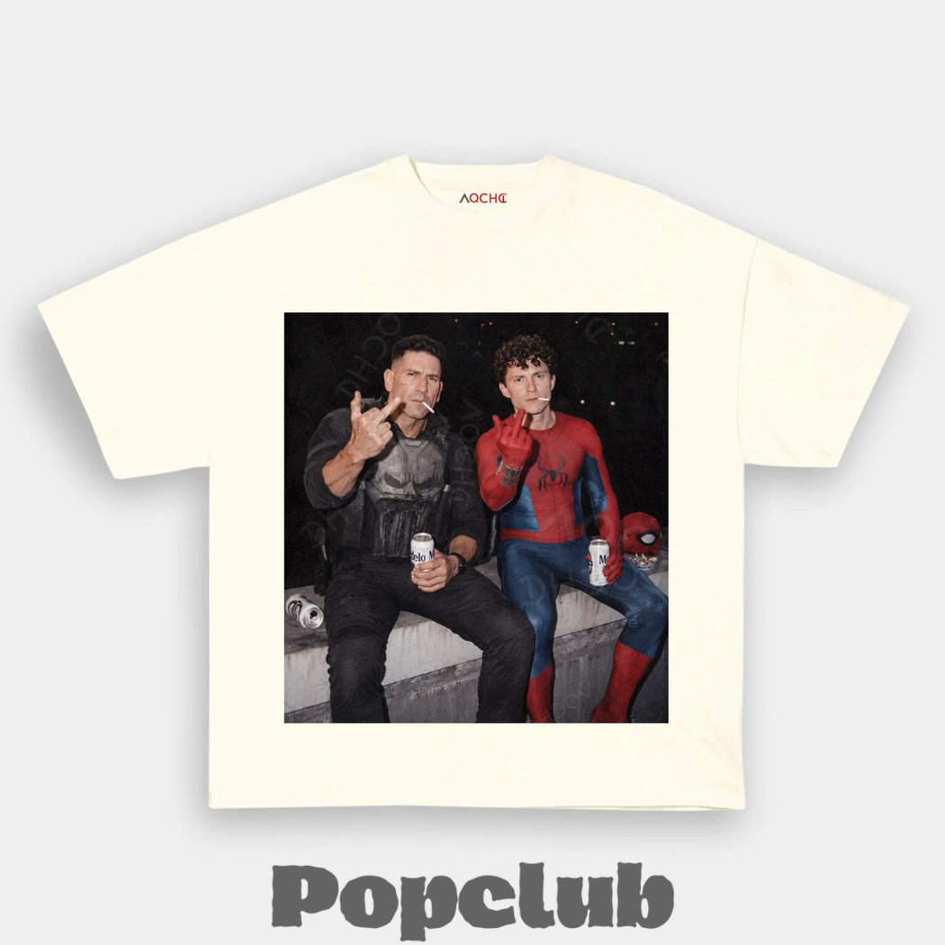 Spider-Man x The Punisher After Hours Smoke Tee Spider-Man x The Punisher After Hours Smoke Tee