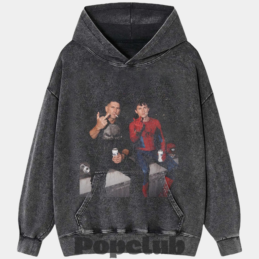 Spider-Man x The Punisher After Hours Smoke Tee Spider-Man x The Punisher After Hours Smoke Tee