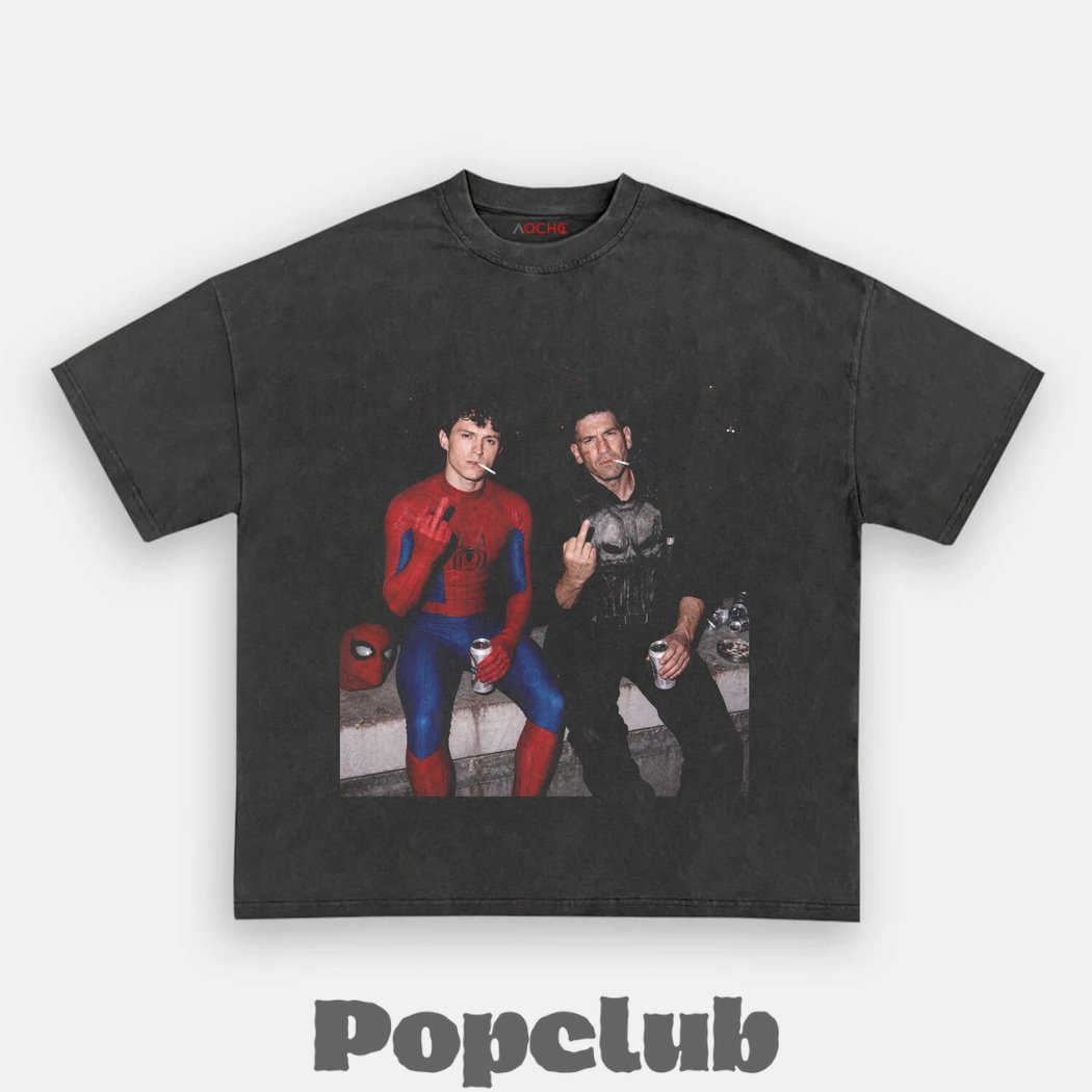 Spider-Man x The Punisher After Hours Smoke Tee Spider-Man x The Punisher After Hours Smoke Tee
