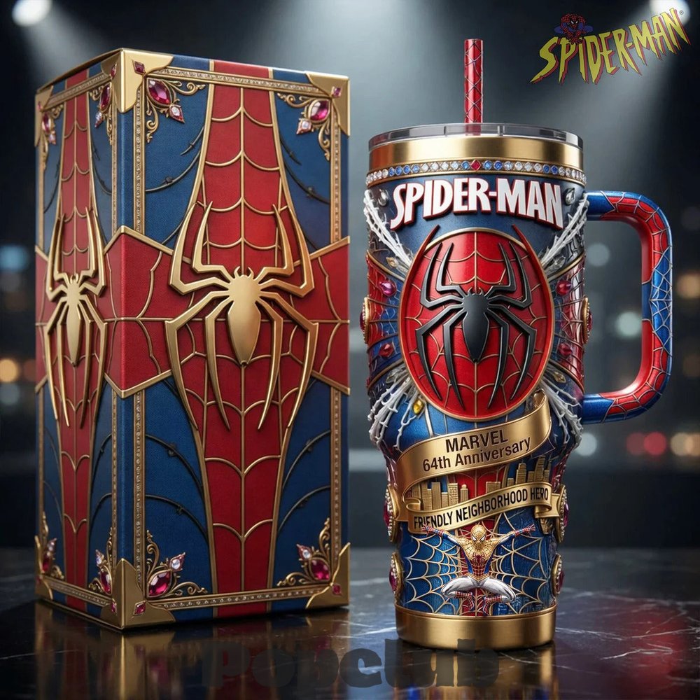 Spider-Man Marvel 64th Anniversary Tumbler Spider-Man Marvel 64th Anniversary Tumbler