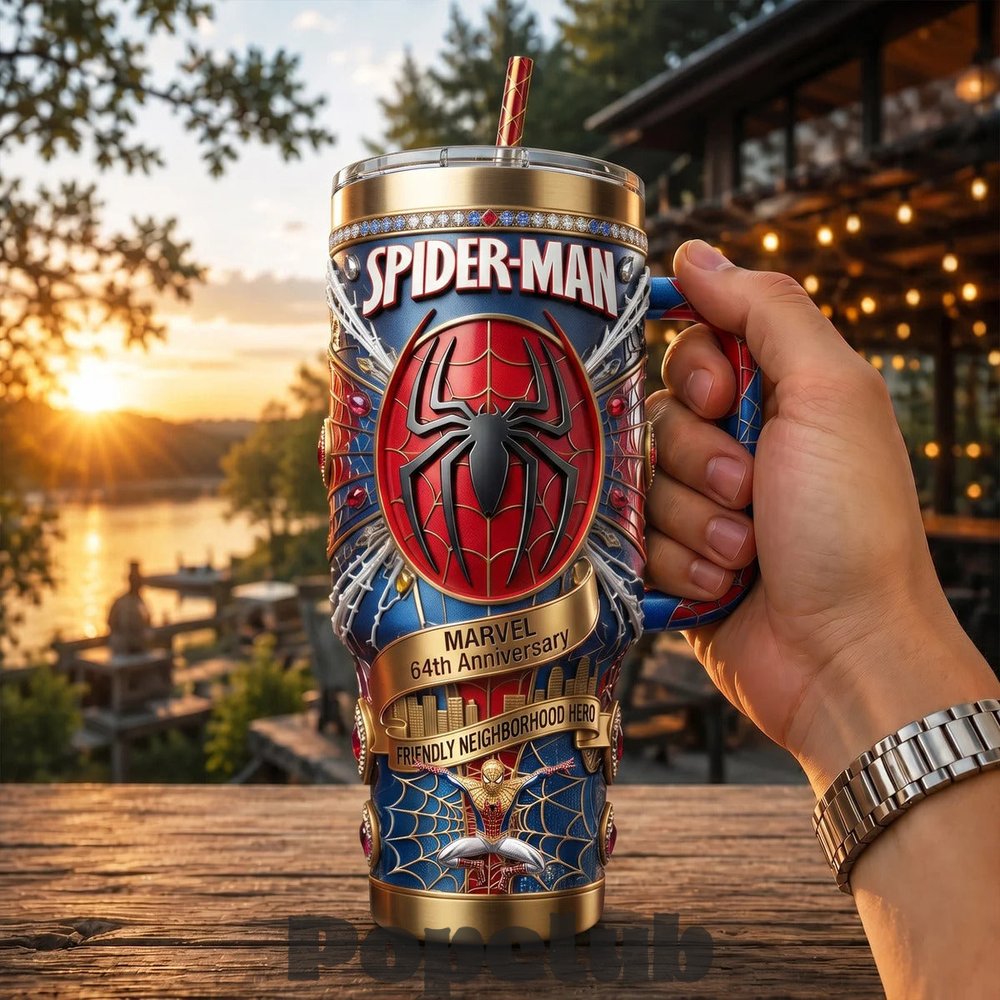 Spider-Man Marvel 64th Anniversary Tumbler Spider-Man Marvel 64th Anniversary Tumbler