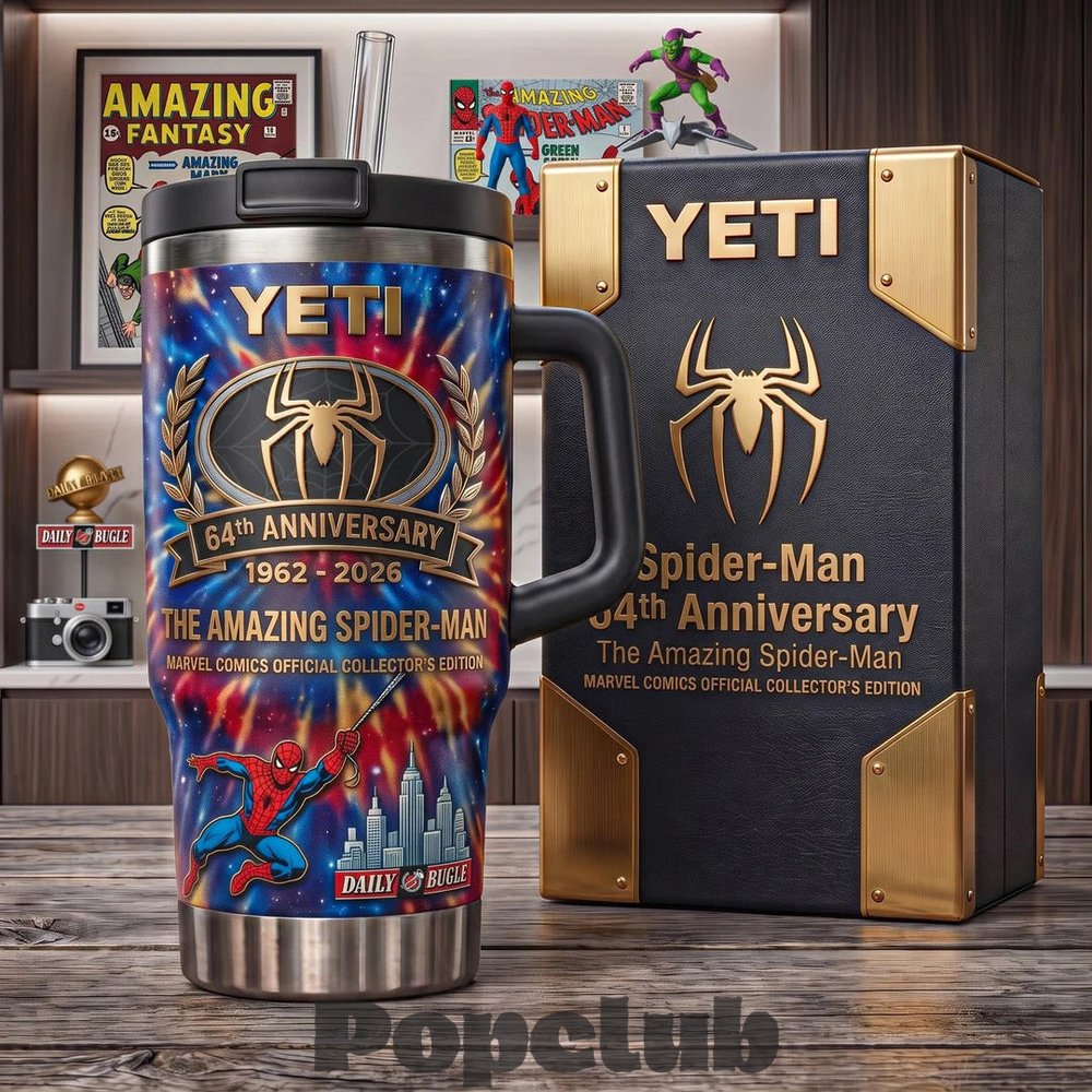 Spider-Man Marvel 64th Anniversary Tumbler Spider-Man Marvel 64th Anniversary Tumbler