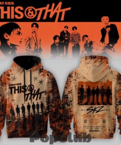 Stray Kids This & That Signature RUN IT World Tour Hoodie Stray Kids This & That Signature RUN IT World Tour Hoodie